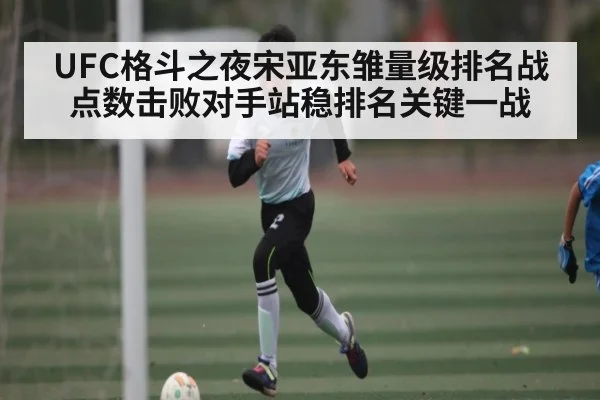 UFC格斗之夜宋亚东雏量级排名战点数击败对手站稳排名关键一战 - williamhill